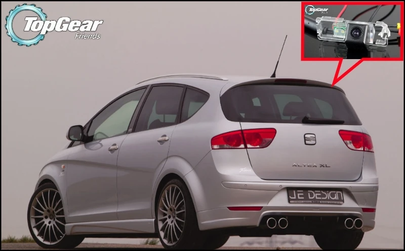 

Автомобильная камера для SEAT Altea / XL Stationwagon, Высококачественная камера заднего вида для вентиляторов, CCD + RCA