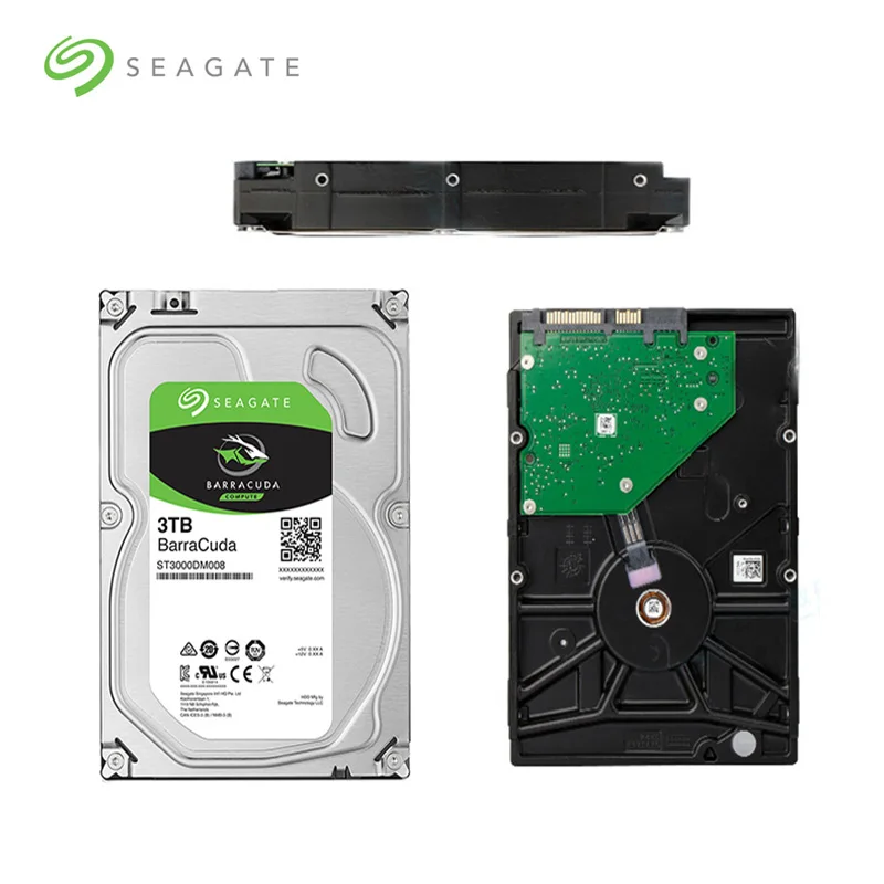 Внутренний жесткий диск Seagate BarraCuda 3 ТБ 5 дюйма 256 Мб кэш игровой 5900 об/мин SATA 0 6 для