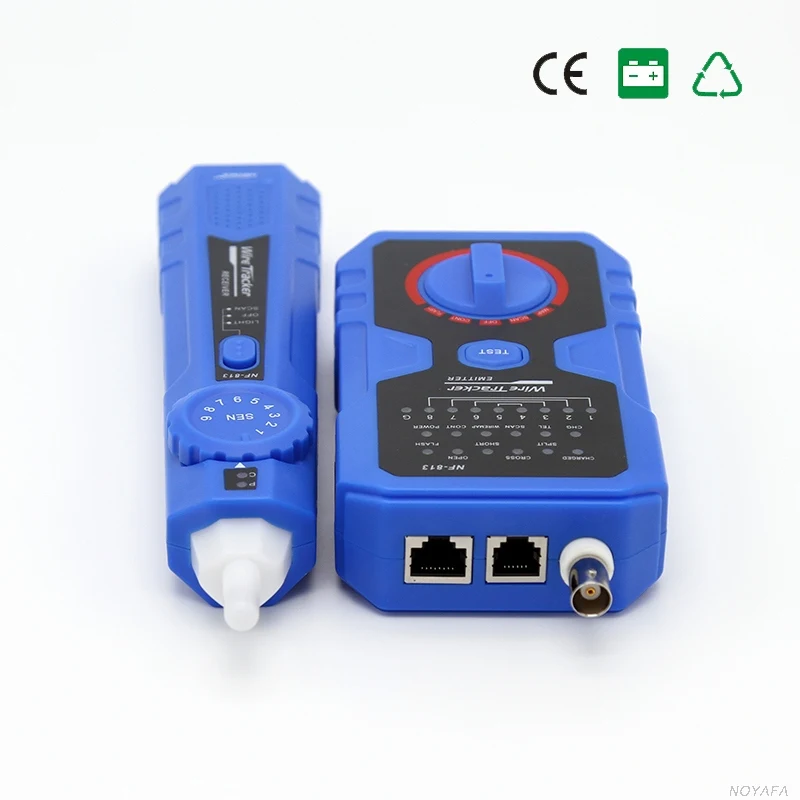 Новинка! Кабельный тестер NOYAFA wiremap для RJ45 длины кабеля с новой конструкцией. |