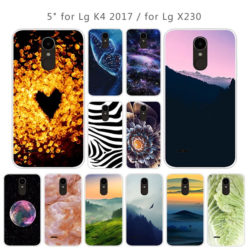 Чехол для Lg K4 2017 силиконовый чехол-накладка из ТПУ чехол LG европейская версия 5 0