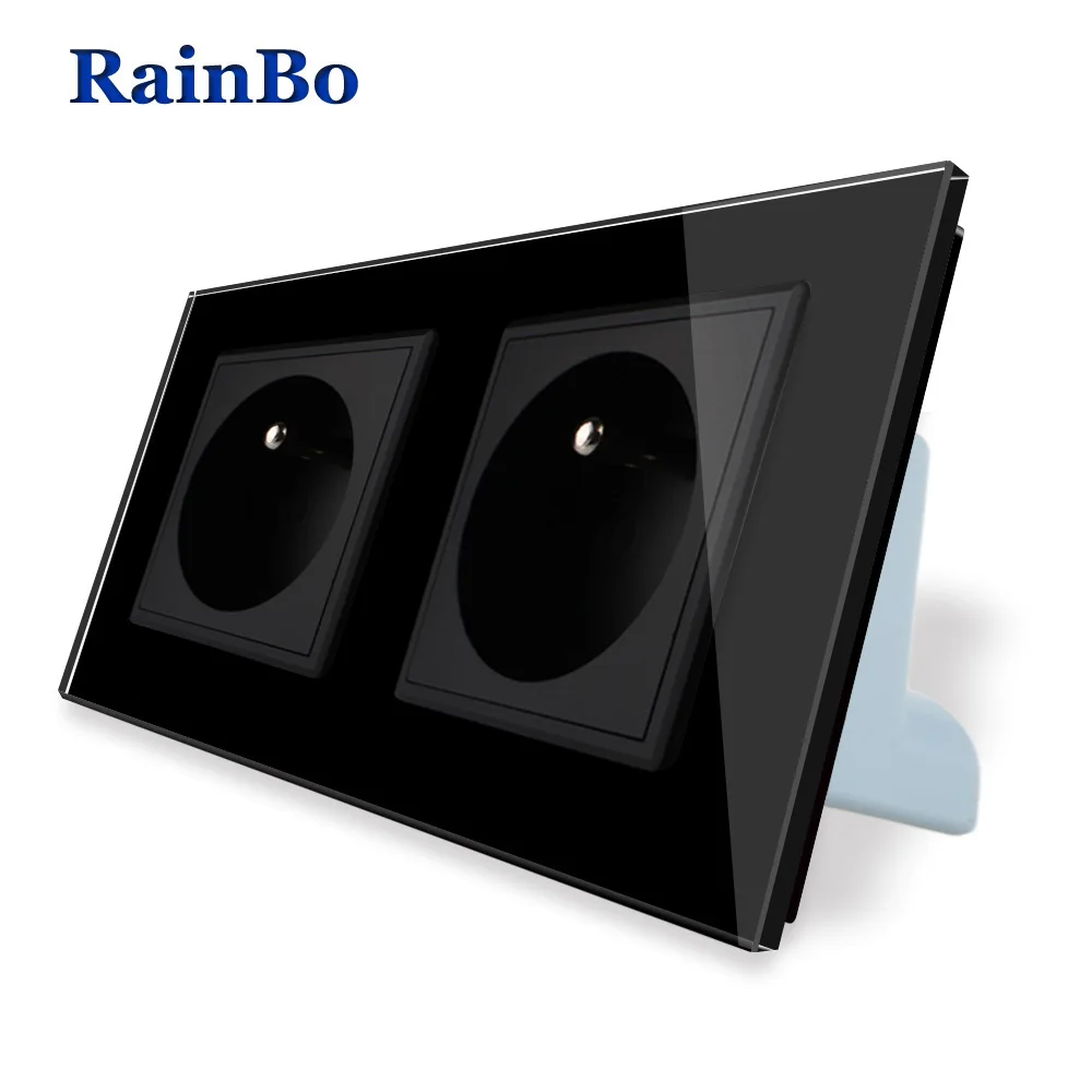 Настенная розетка из стекловолокна RainBo Wall Франция мощность умная настенная AC250V