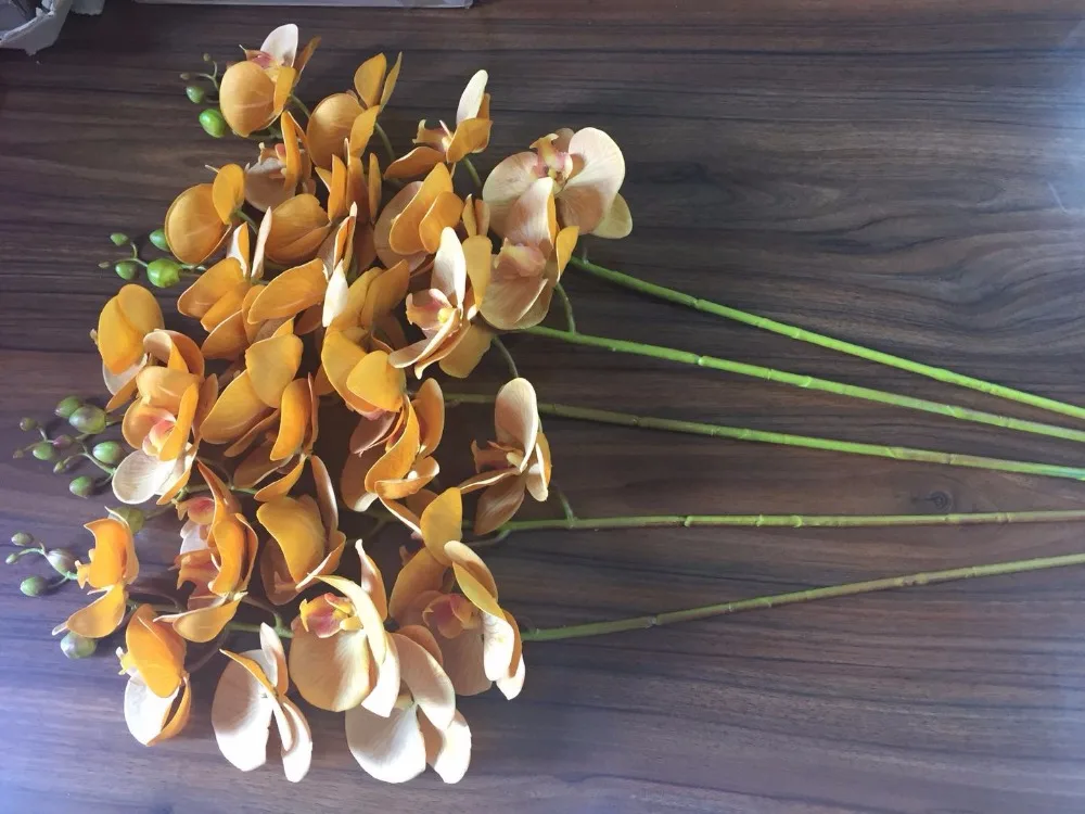 Высококачественные искусственные цветы бабочки орхидеи похожие на настоящие