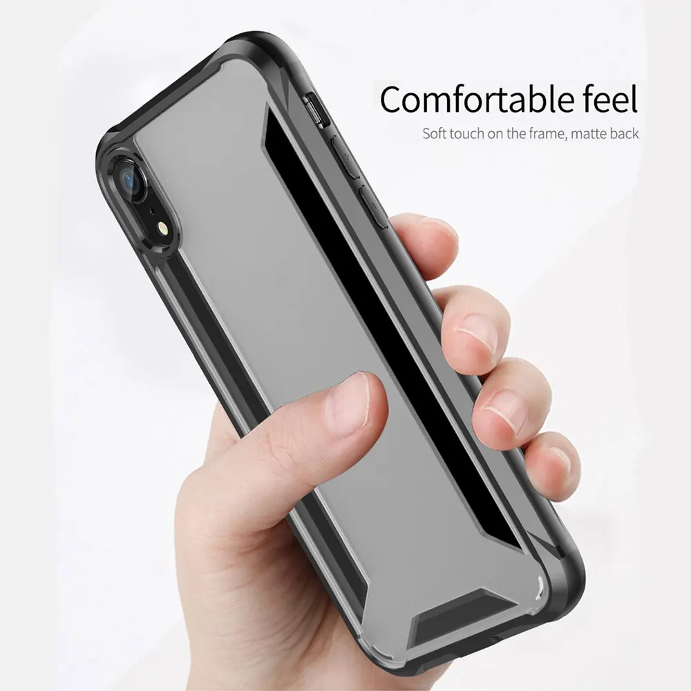 Матовый чехол RAXFLY для iphone 7 Plus X Xs XR Max 8 мягкий из ТПУ iPhone армирования |