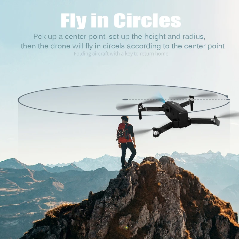 INKPOT F11 GPS Дрон с Wifi FPV 1080P камера Widel-Angle бесщеточный Квадрокоптер 25 минут время