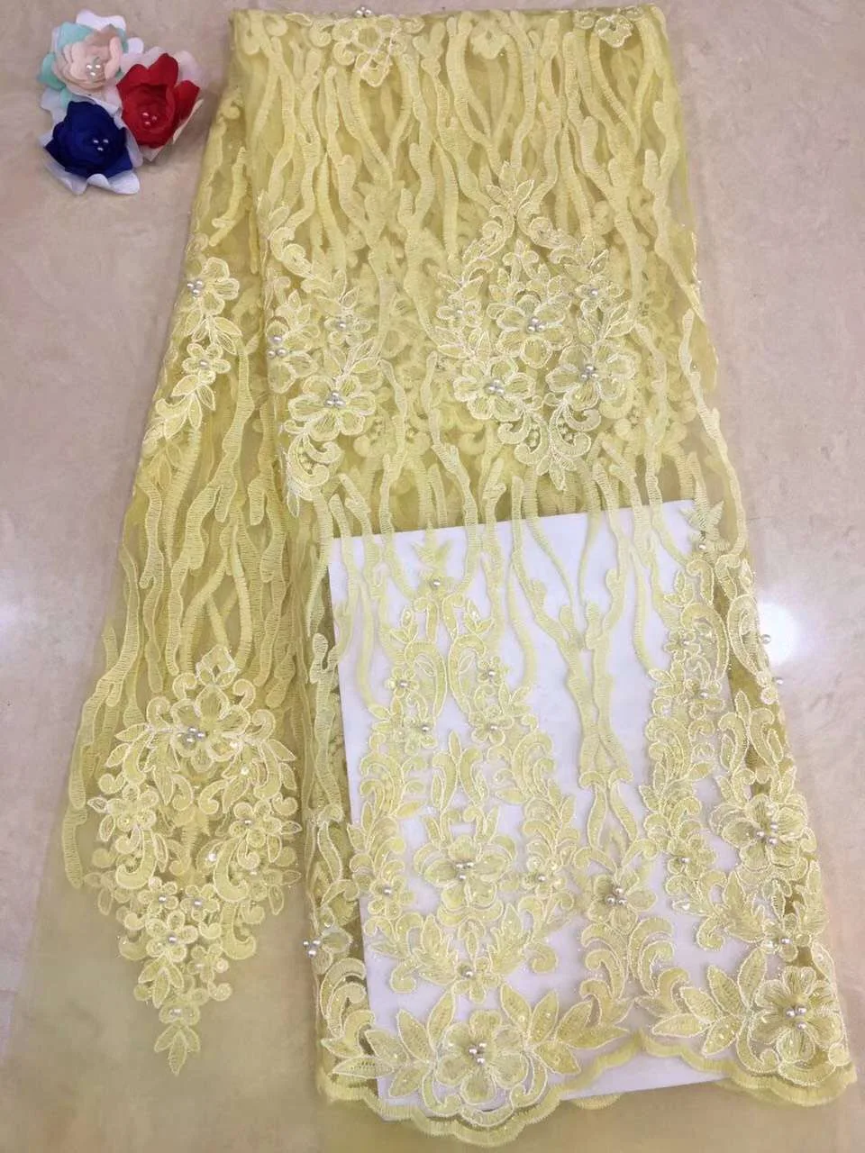 Новый Высокое качество Африканский гипюр швейцарская вуаль шнур кружевной ткани