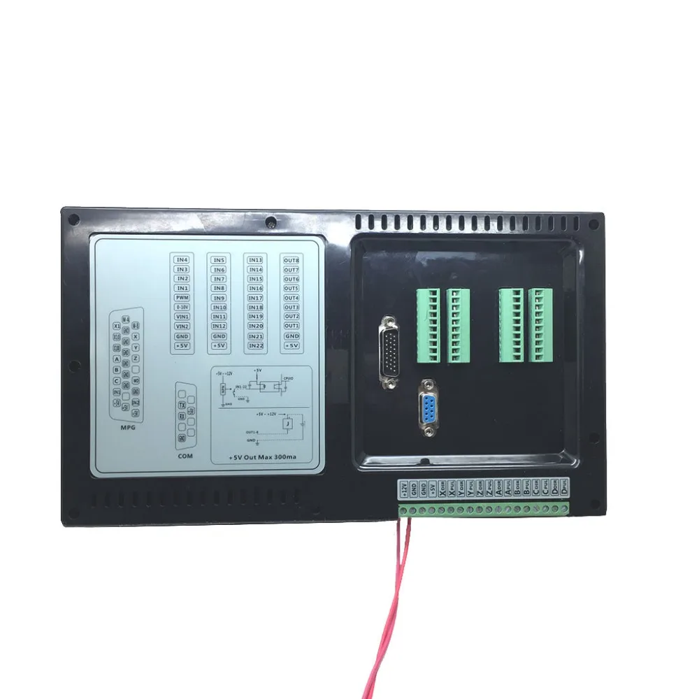 SMC5-5-N-N CNC 5-осевой Автономный контроллер 500 кГц движения 7 дюймов Экран заменить Mach3