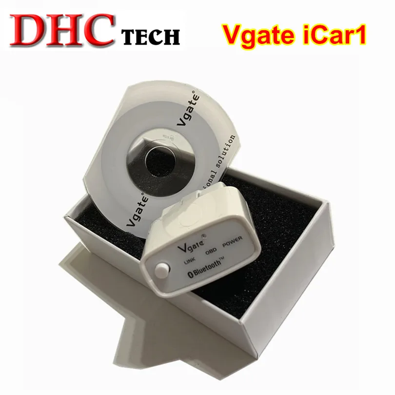 Диагностический сканер Vgate iCar1 Bluetooth с переключателем/WIFI опциональная поддержка