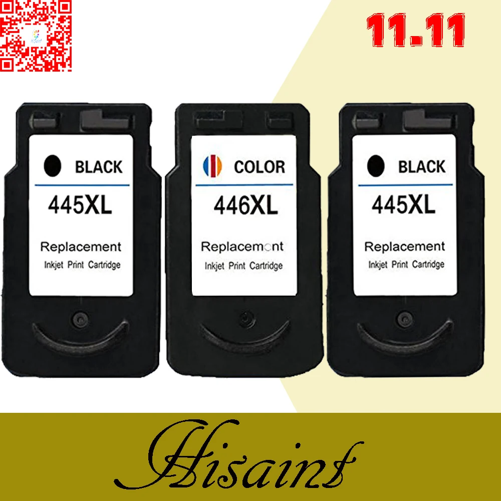 Чернильные картриджи Hisaint для Canon PG 445 CL 446 pg445 cl446 MG2440 MG2540 IP2840 MG2940 Заводские
