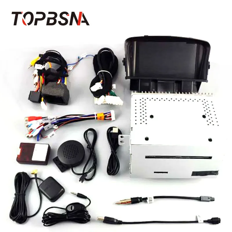 Автомобильный DVD плеер TOPBSNA на Android 10 для Chevrolet CRUZE 2008 2012 мультимедийная система с GPS