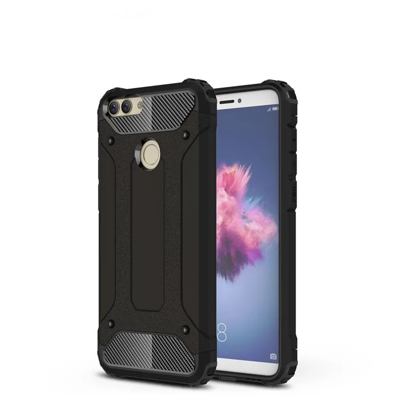 For Huawei P Smart case cover funda New Luxury Shockproof bumper protect smartphone back coque |