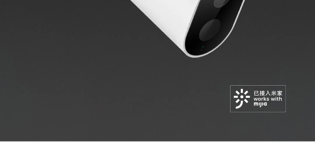 Xiaomi Mijia Xiaomi умная беспроводная камера IP65 водонепроницаемая Пыленепроницаемая 5100 мАч F2.6 диафрагма инфракрасная камера ночного видения CCTV