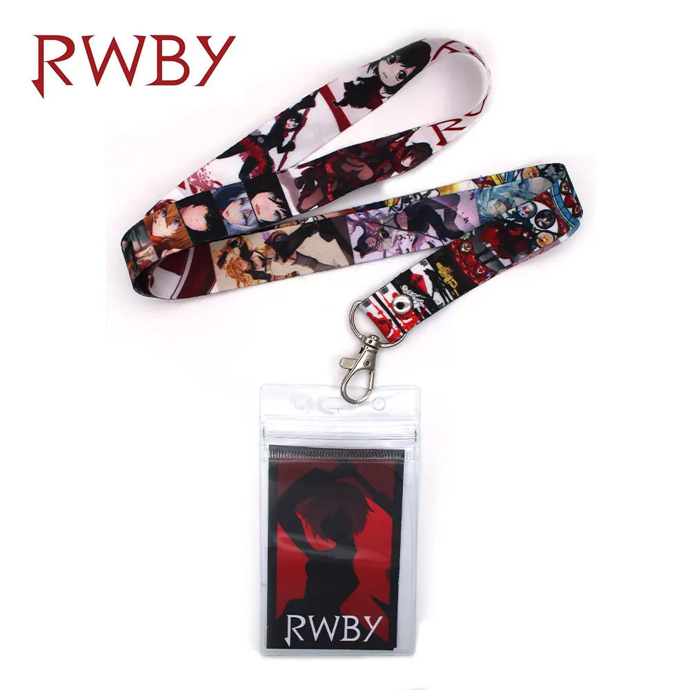 OHCOMICS Горячая Аниме RWBY Рубиновая Роза сотовый телефон Веревка Держатель