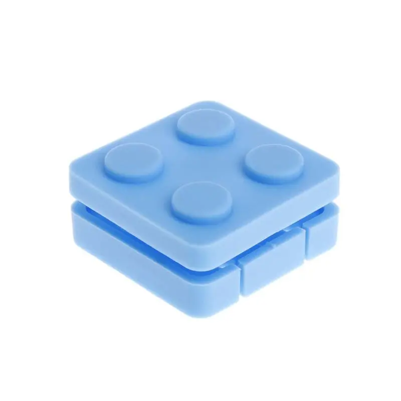 Light Blue 1 шт., устройство для сматывания кабеля для наушников, силиконовый держатель шнура для наушников, гарнитура, вкладыши, органайзер, кабель, шнур, обёрточная бумага, управление - Цвет: Light Blue