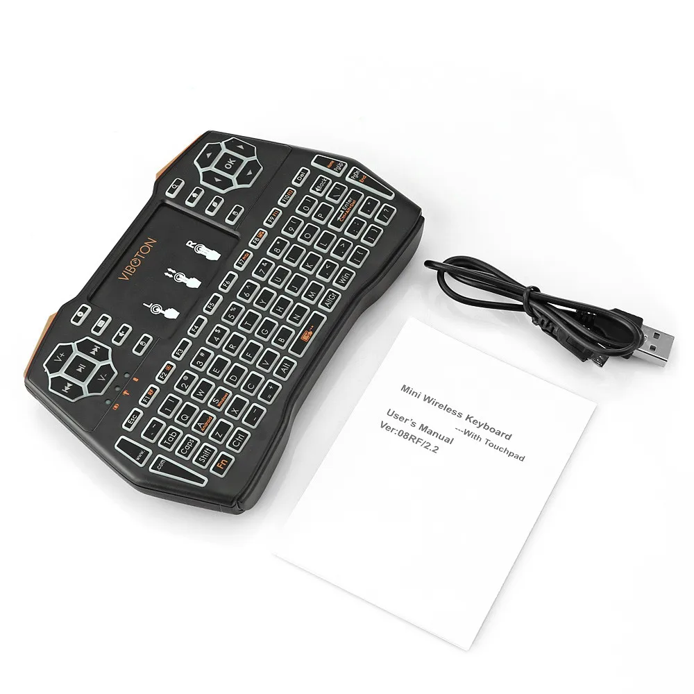 I8 Plus Russian Handheld Wireless Keyboard Flying Mouse Touchpad Lithium Battery gaming keyboard pc gamer | Компьютеры и офис