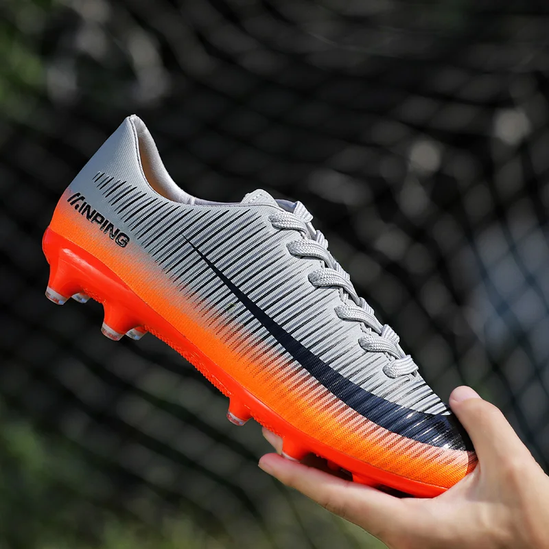 

Long Spikes Spikes Brand Boy School Soccer Cleats Boots Football Boots Men's Football Shoes Sneakers Indoor Turf Futsal 36 - 44