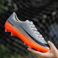 long spikes spikes brand boy school soccer cleats boots football boots mens football shoes sneakers indoor turf futsal 36 44