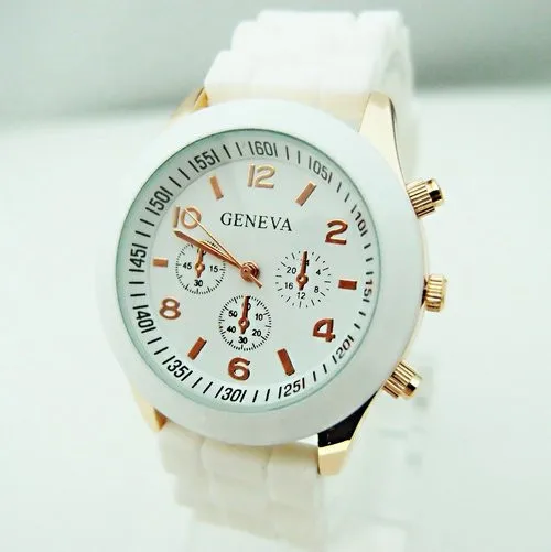 

Top Luxury Brand Silicone quartz watch women men ladies fashion bracelt wrist watch wristwatch relogio feminino masculino Clock