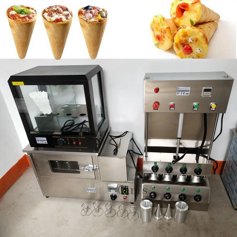 Заводская поставка автоматическая 4 формы для изготовления конусов пиццы конус с