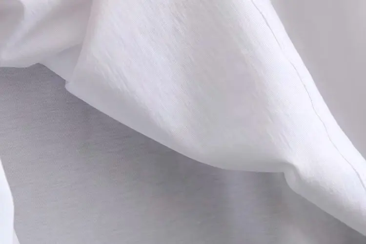 Футболка с вышивкой и рукавами в европейском американском стиле TZE28|Футболки| |