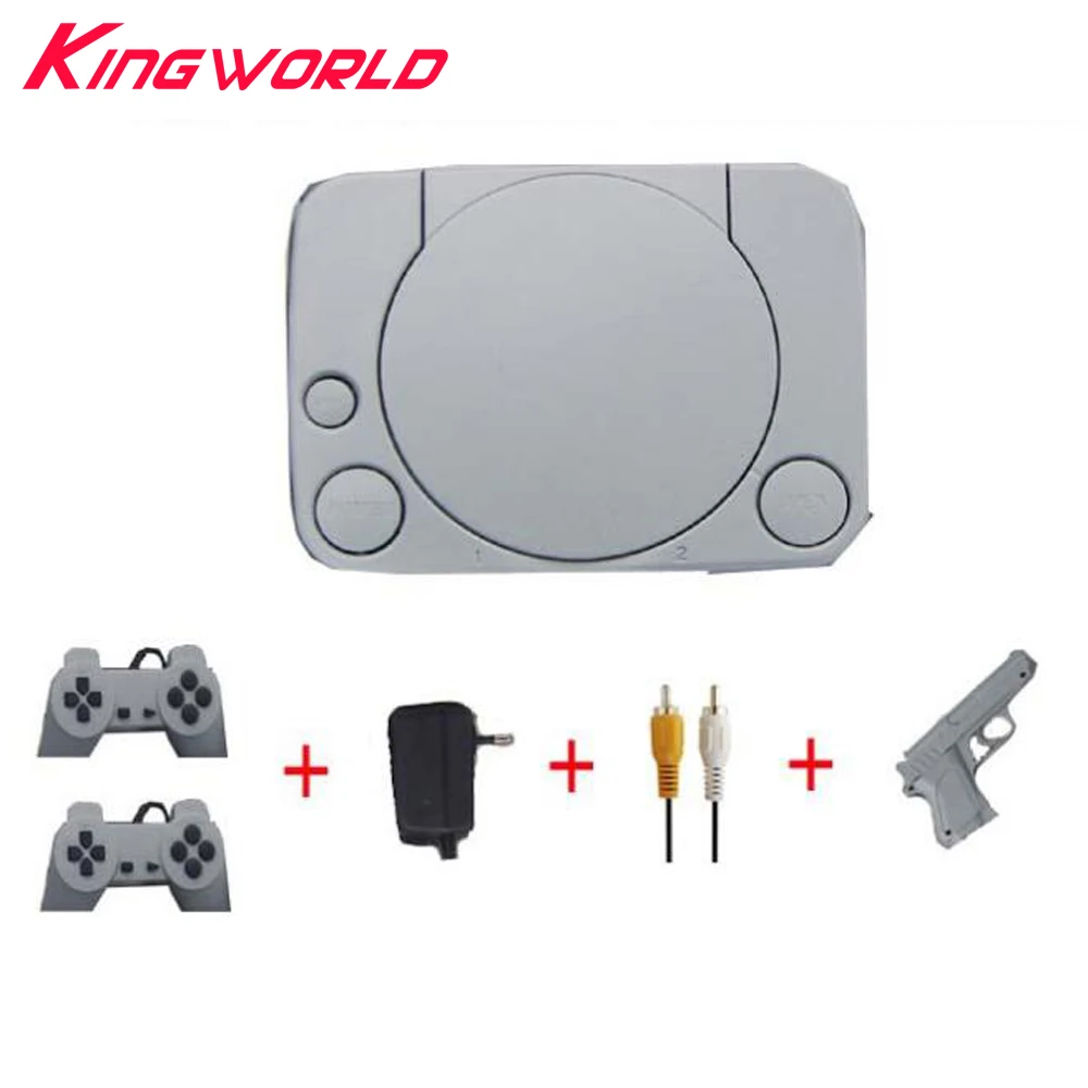 ЕС Plug игровая консоль 8 бит ТВ видеоигры для N-E-S F-C с пистолетами