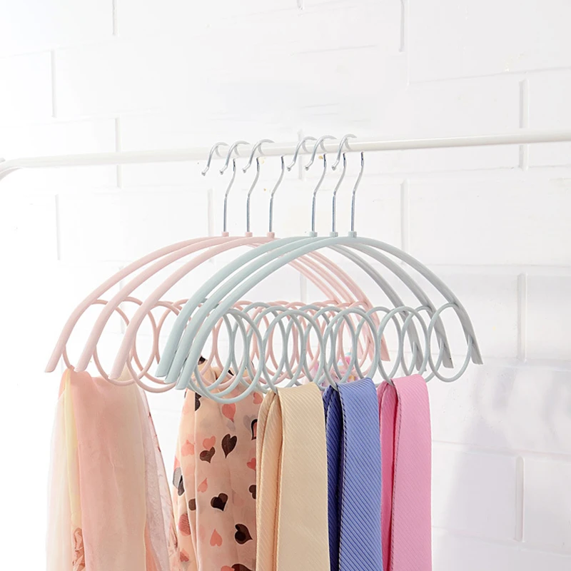 5 отверстий для колец держатель органайзер шарфов шали вешалка хранения | Дом и