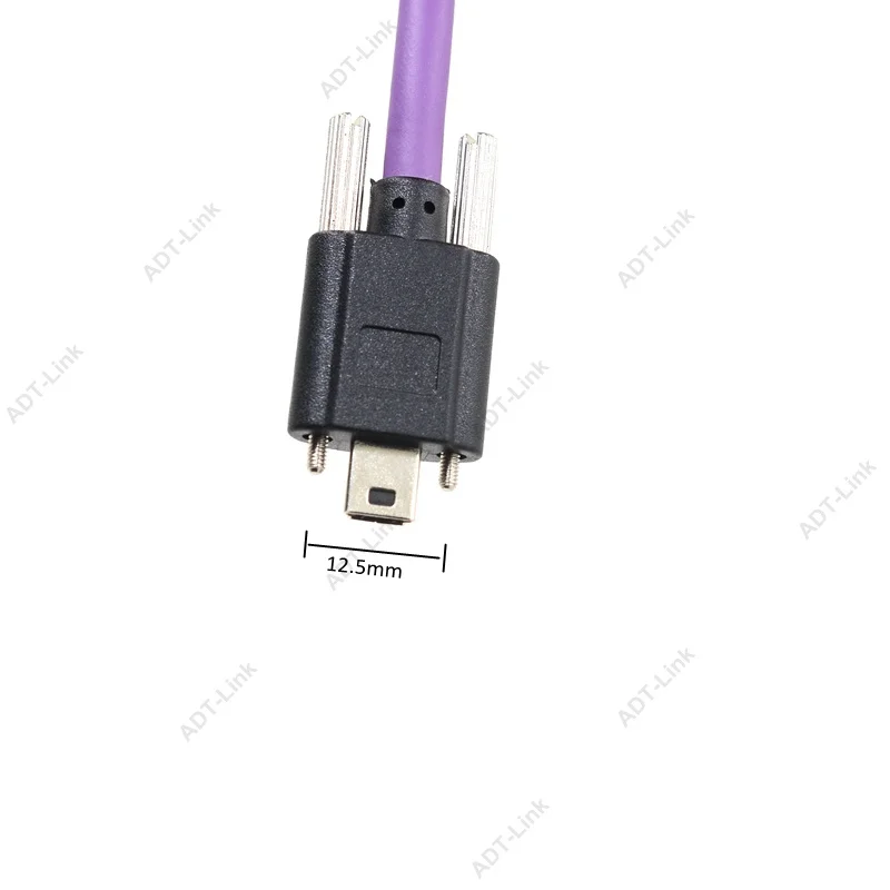 Кабель USB 2 0 для промышленной камеры с винтами кабель Mini A Для Yingmeijing Camera Haikang Dahua
