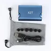 Sky Blue 4,2 Bluetooth наушники невидимые Близнецы настоящая беспроводная Bluetooth гарнитура CSR с чехол для наушников - Цвет: Sky Blue