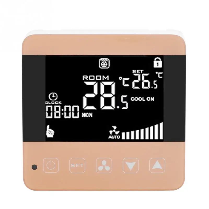 AC210 ~ 230V LCD цифровой Интеллектуальный регулятор температуры Термостат для