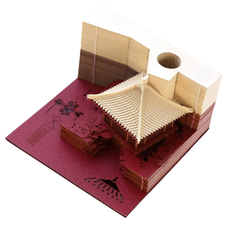 3D лазерная резка в китайском стиле оформление арки бумажный маркер блокнот для