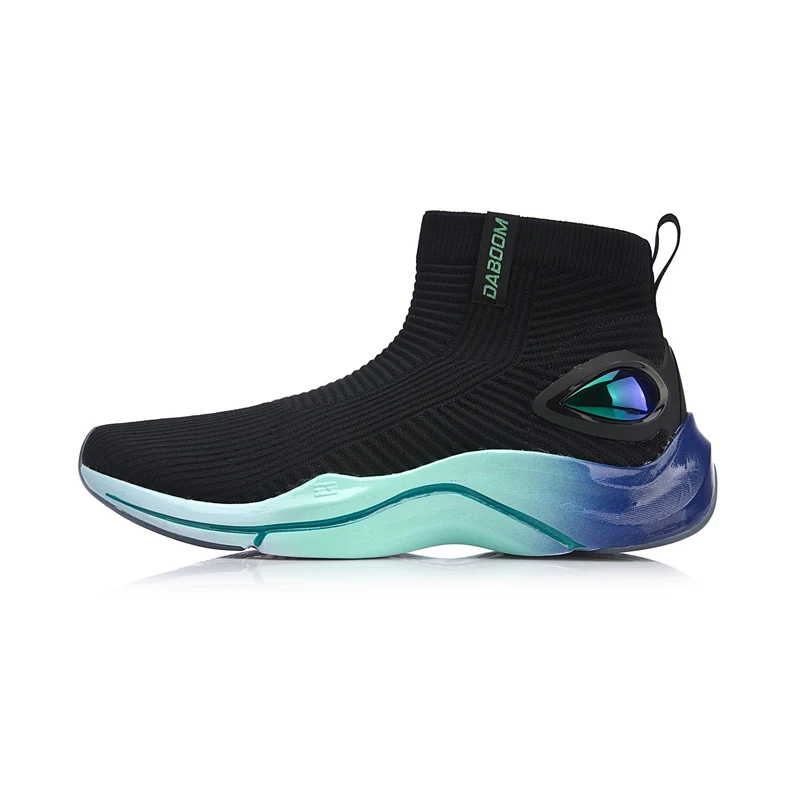 Распродажа) Li-Ning/Мужская обувь DABOOM для отдыха и образа жизни; однотонные Тканные спортивные кроссовки на подкладе; AGLN121 YXB232 - Цвет: AGLN121-1H