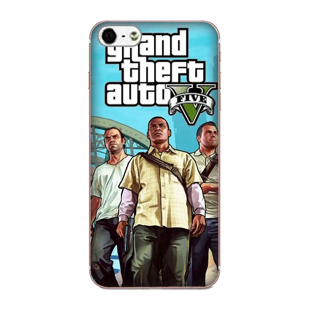 Новинка чехол для телефона Fundas Xiaomi Redmi Note 2 3 3S 4 4A 4X 5 5A 6 6A Pro Plus Grand Theft Auto Gta