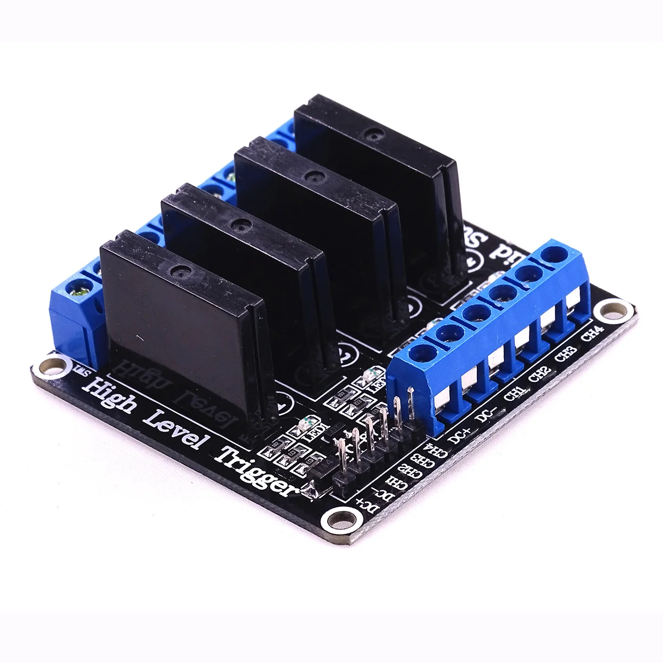 Новинка 5 V 4 канала SSR G3MB 202P твердотельные реле Модуль высокого уровня ССР AVR DSP|relay