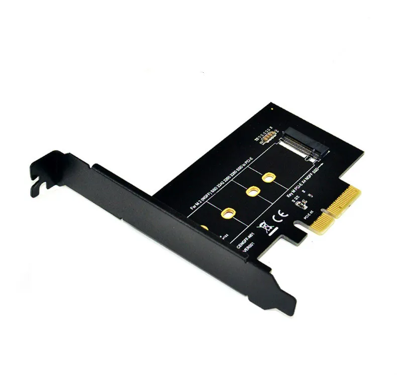 Фото PCI E Express 3 0 X4 для NVME M.2 M KEY NGFF SSD PCIE M2 переходник карта адаптер SAMSUNG SM951 2230 2242 2260 2280 M.2|pci