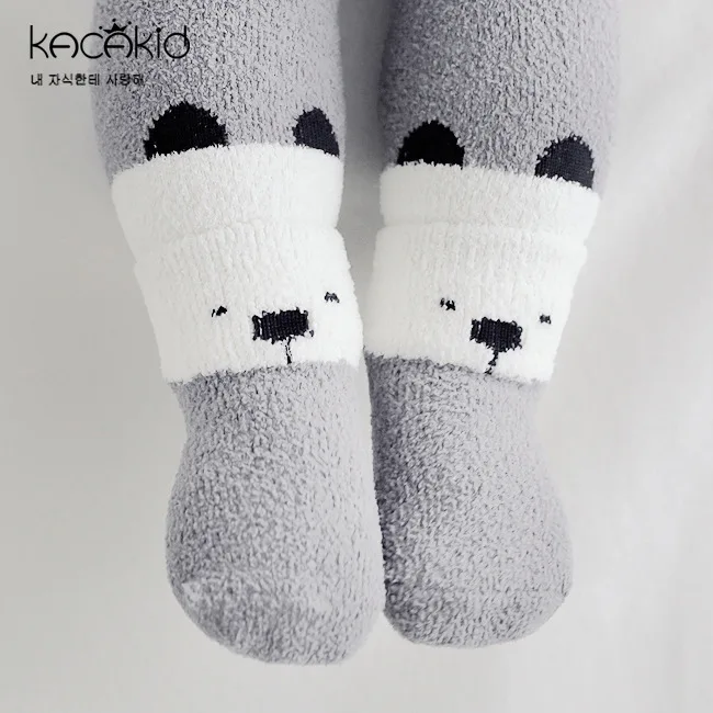 KACAKID/зимние детские колготки в стиле унисекс теплые Колготки с рисунком Детские