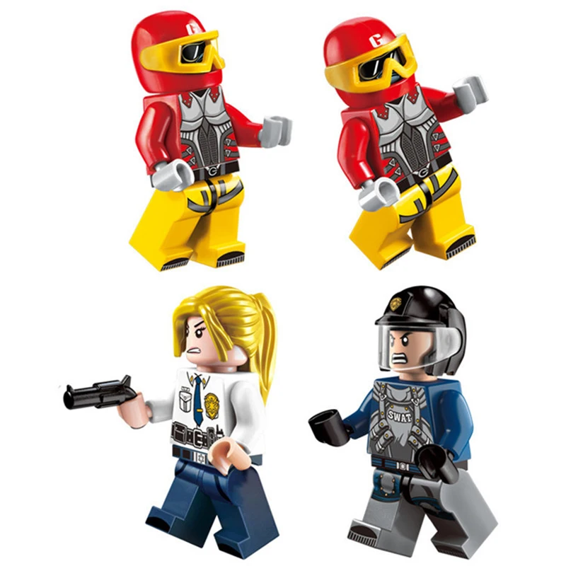 356 шт. детские развивающие строительные блоки игрушка Совместимость с legoingly city