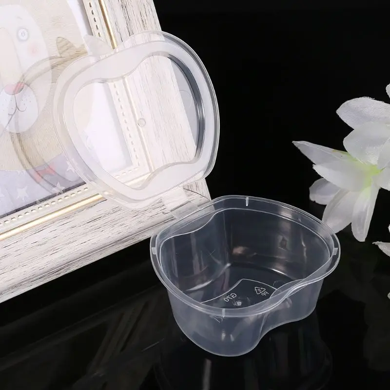 10 шт. одноразовый контейнер для слайма хранения кетчупа набор из 70 мл формованных