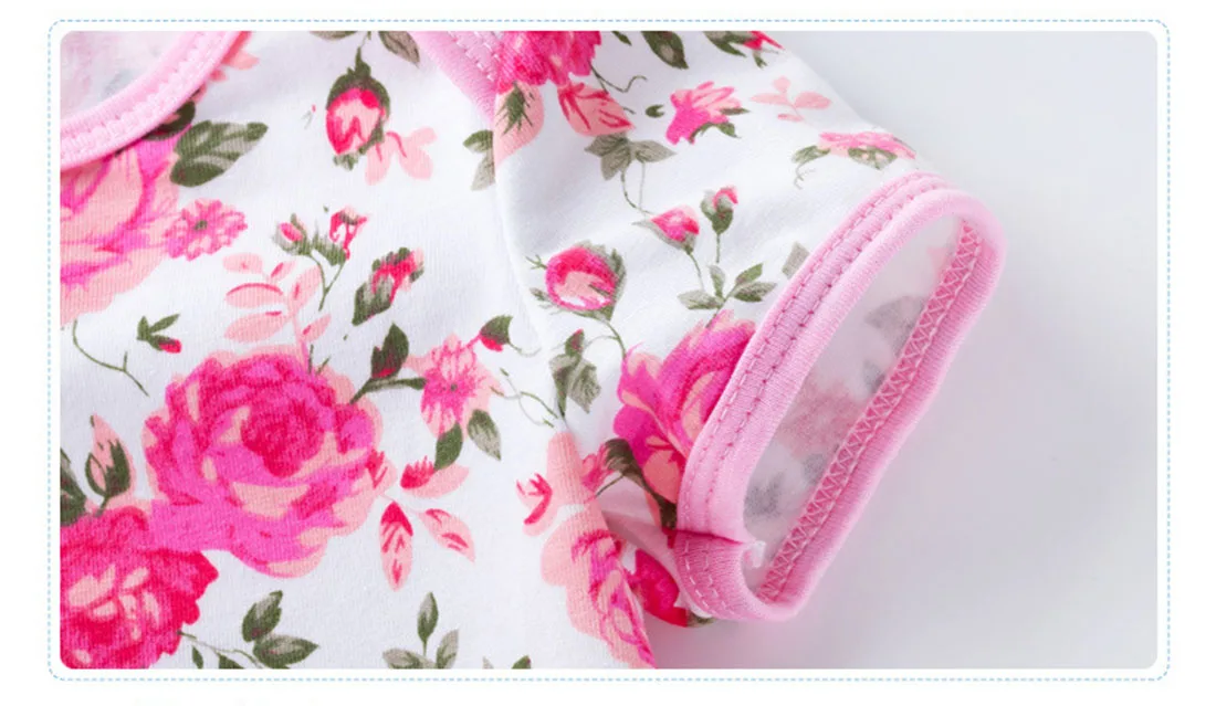 3 шт. детские комбинезоны для первого дня рождения летний Боди с короткими