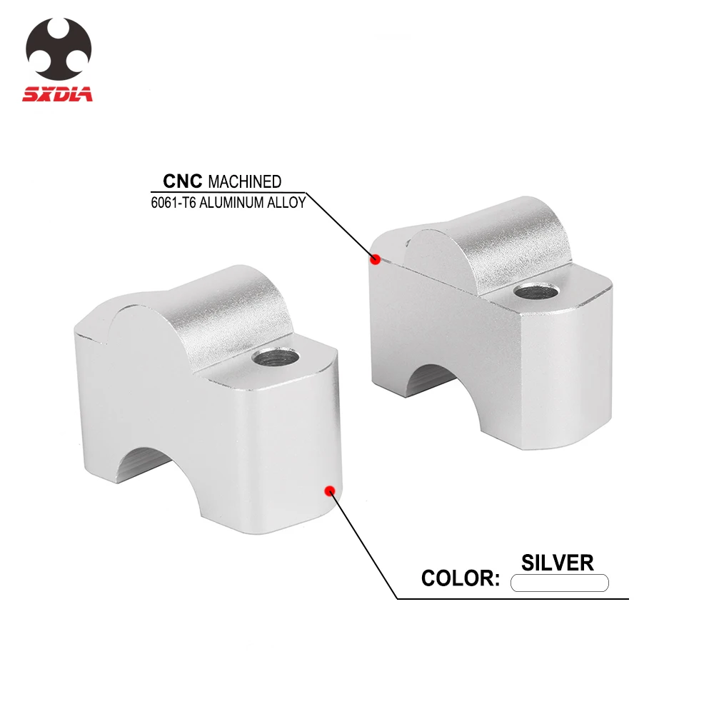 Аксессуары для мотоциклов CNC Алюминиевый зажим крепления на руль BMW G310GS G310R G 310GS 310R