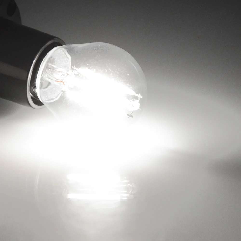 Светодиодная лампа E27 LED G45 AC 220v 240v E14 винтажная накаливания теплого белого света 12w