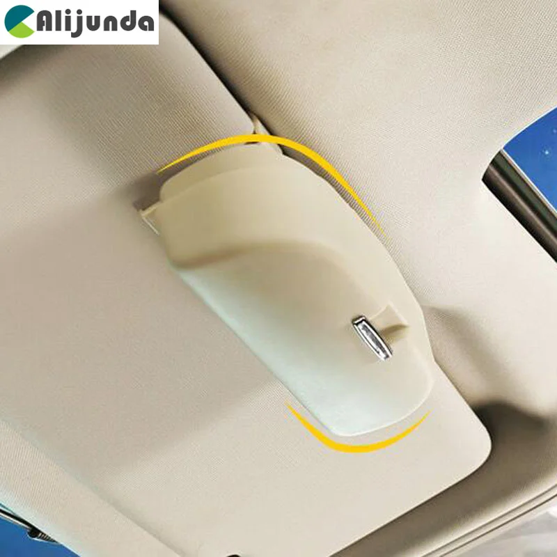 Auto Accessories ABS Vehicle Car Sunshade Sun Glasses Eyewear Holder for Ford Focus Fusion Escort Kuga Ecosport Fiesta Falcon | Автомобили