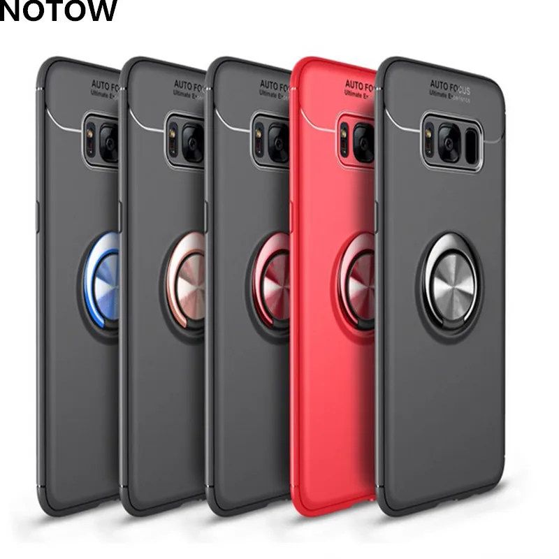 Роскошный автомобильный держатель-кольцо NOTOW для Samsung galaxy S8/S8Plus с поворотом на 360