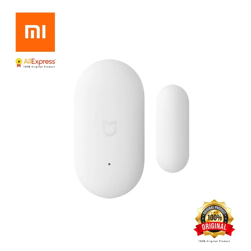Оригинальный Интеллектуальный мини датчик двери и окна для Xiaomi карманный размер