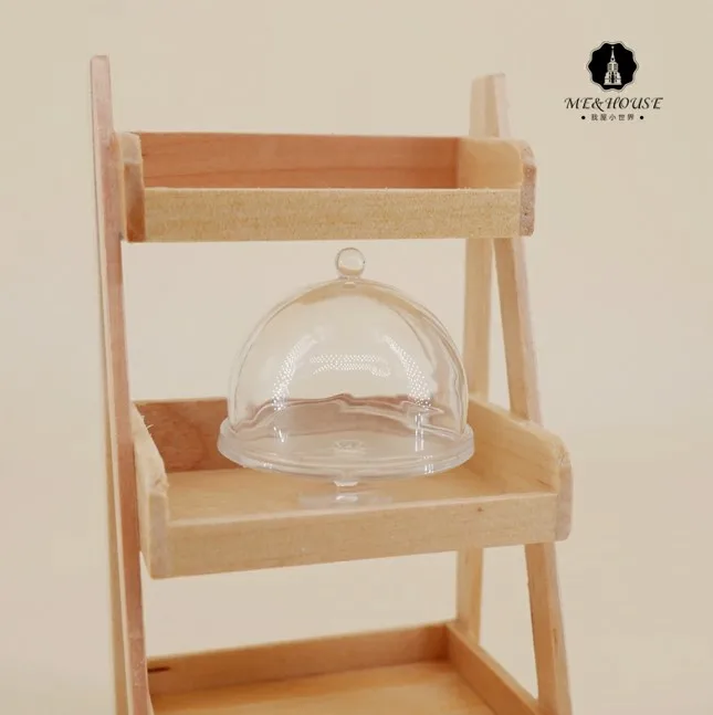 Design 3 Миниатюрный Кукольный домик подставка для торта Miniatura пластиковая десертная тарелка для закусок с крышкой 1/12 шкала - Цвет: Design 3