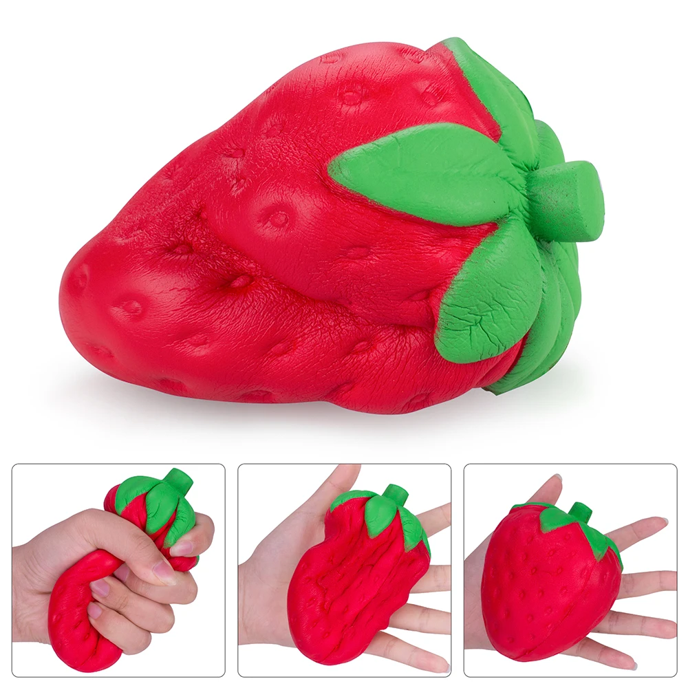 Jumbo Squeeze Toys фруктовый микс упаковка 5 шт./партия ароматизированный мягкий