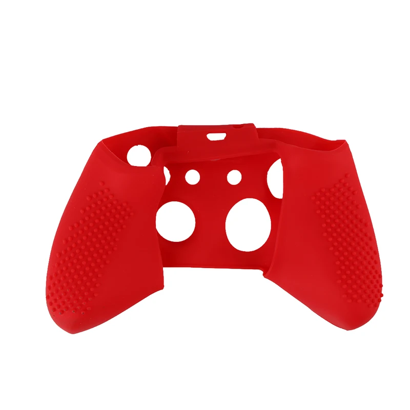 Для Microsoft Xbox One S Мягкий чехол из силикона и резины кожи контроллер защитную пленку