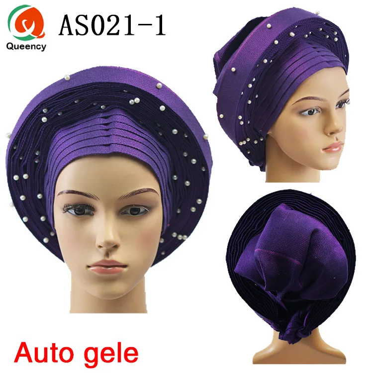AS021 Новое поступление! Африканский Традиционный уже сделан Auto Gele Aso нормально
