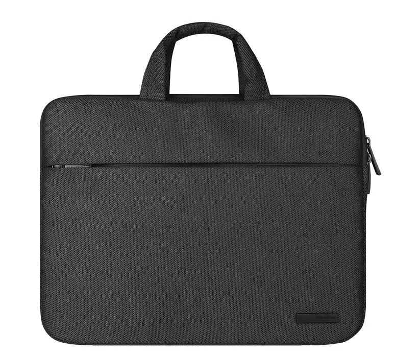 black Сумка для ноутбука 11 13 15 15,6 дюймов, чехол для MacBook Air Pro Dell Asus lenovo hp 13,3 15,4, Прямая поставка - Цвет: black