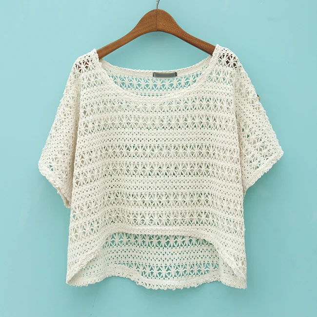 Новая свободная рубашка в стиле девушки Мори с коротким рукавом повседневная