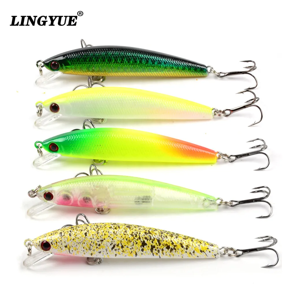 

New Arrival 5pcss/lot Carp Fishing Lures 8.5cm/7.5g Hard Baits 5 Colors Quality Professional Wobblers Crankbait Fishing Tackle