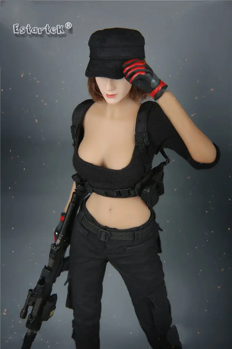 Estartek Fire Girl FG010 1/6 женский шутер комплект армейский зеленый черный Версия для 12